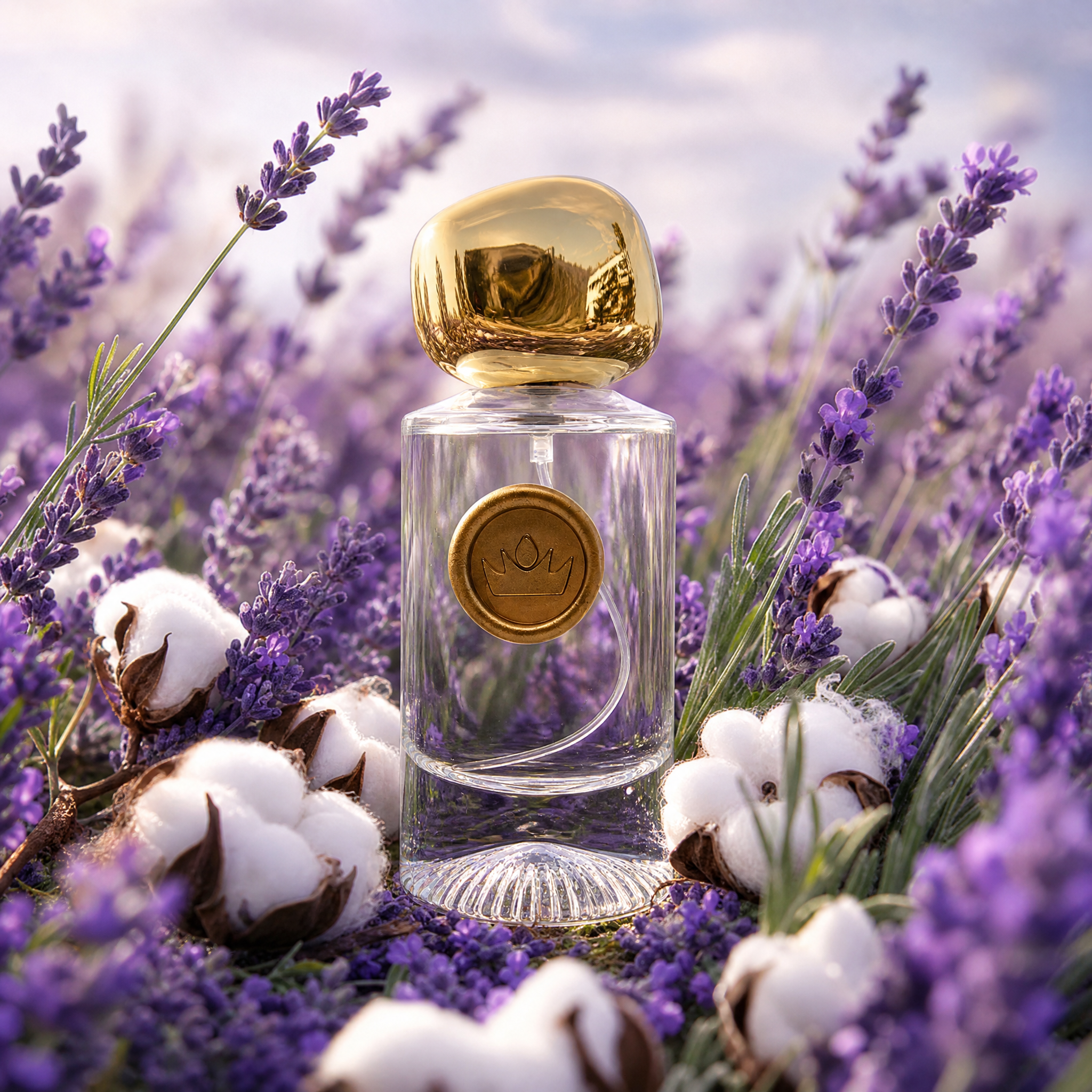Noble Crown Fragrances | Lady Perfume - lavender cotton evergreen
