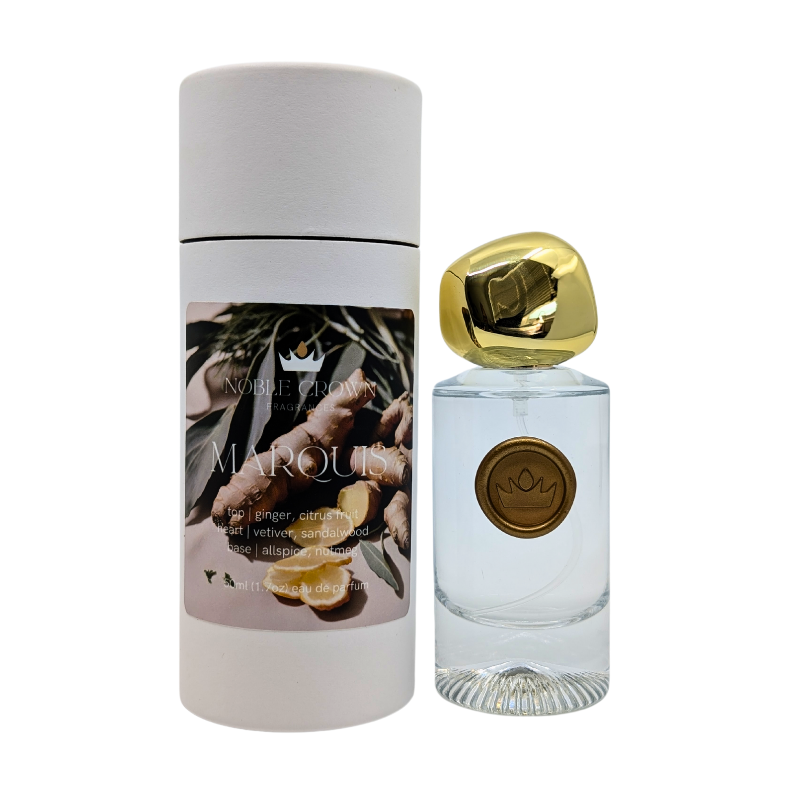 Noble Crown Fragrances | Marquis Perfume - tangerine ginger vetiver