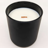 Black Wood Wick Candle