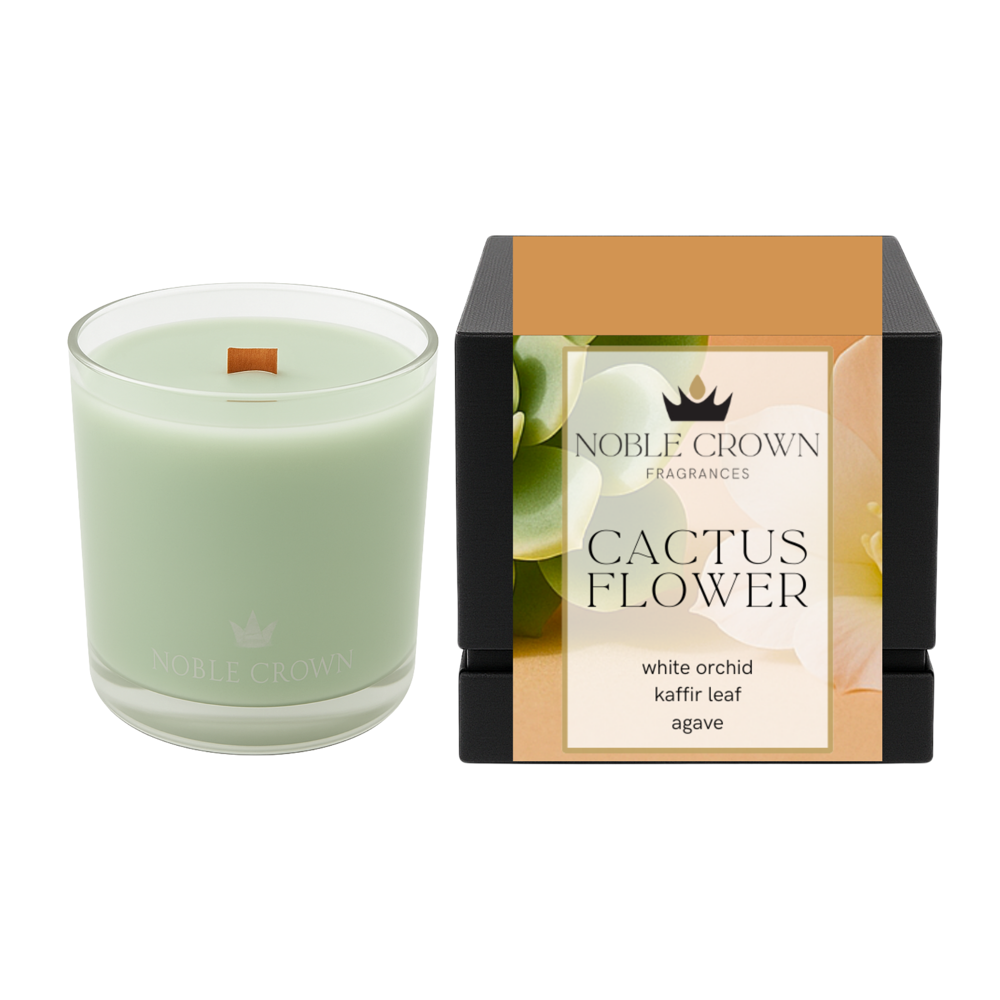 Cactus Flower Candle