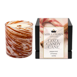 Cozy Candy Cane Candle