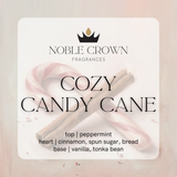 Cozy Candy Cane Candle