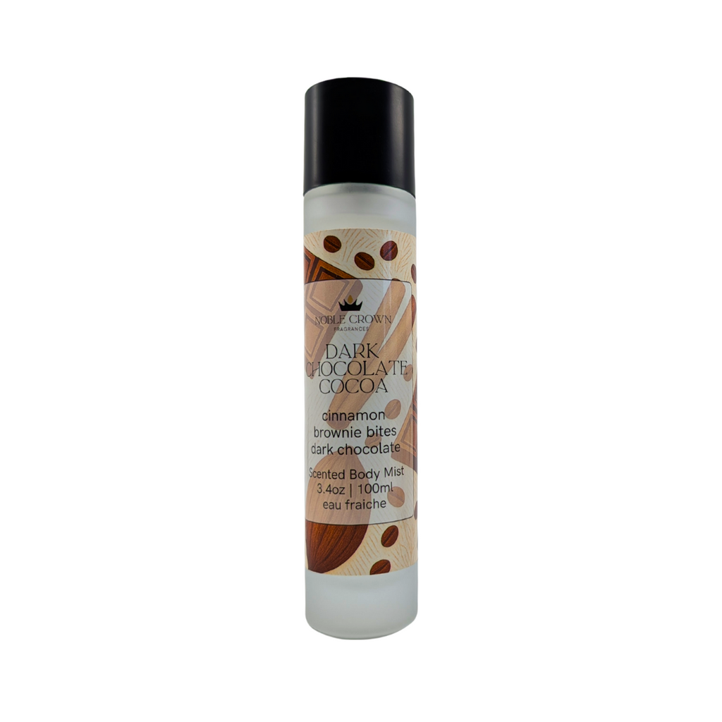 Dark Chocolate Cocoa Body Mist | rich cocoa, cinnamon, and vanilla Dark Chocolate Cocoa Body Mist | rich cocoa, cinnamon, and vanilla