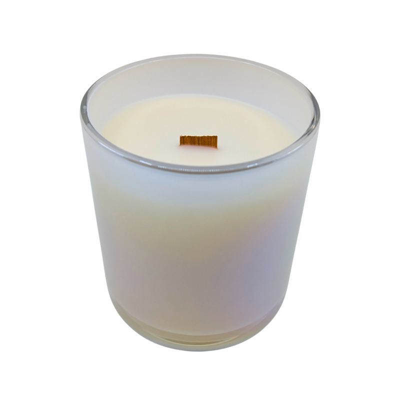 Cozy Candy Cane Candle