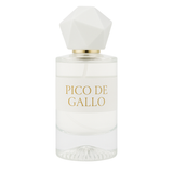Pico de Gallo perfume bottle on a white background