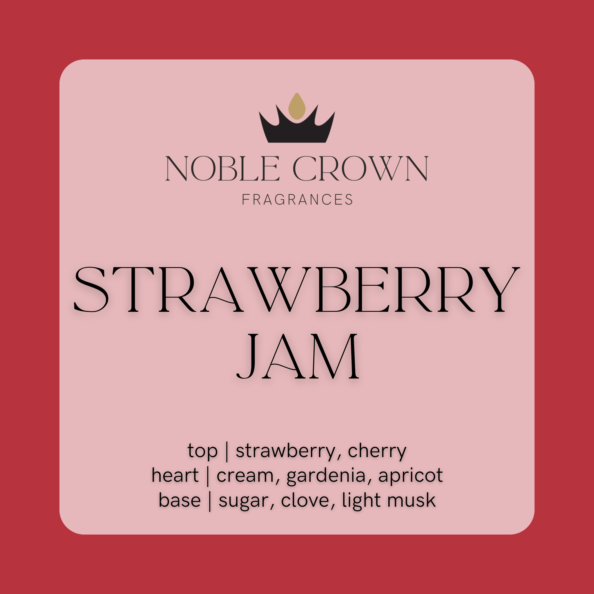 Strawberry Jam Candle